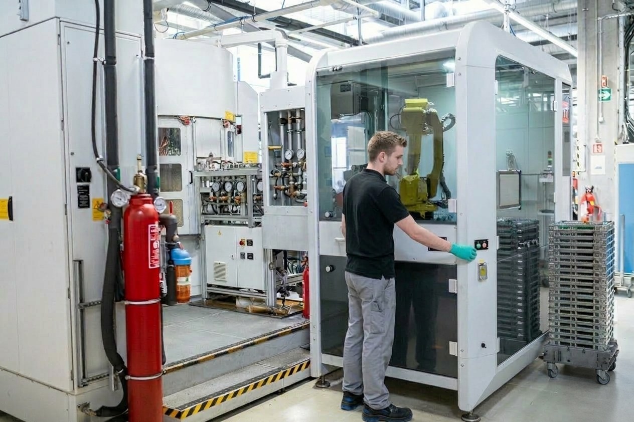 Moderní CNC stroj ve výrobě stoba